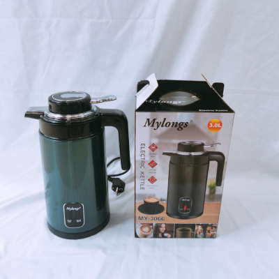 Electric Kettle Household Stainless Steel Electric Kettle Automatic Power off Large Capacity Insulation Kettle