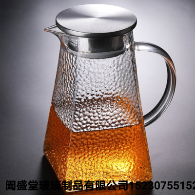 Yishengtang Glass Square Pot Heat-Resistant Borosilicate Glass Pot Square Pot Heating Glass Pot