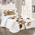 Popular Columbia Three-Piece Bed Cover Set Bed Curtain Set South America Duvet Bed Sheet Fitted Sheet Pillowcase Factory Direct Sales