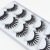 Five Double Pairs of False Eyelashes Soft and Light Easy to Wear False Eyelashes Thick Curl Eyelash Factory Wholesale