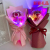 High-Profile Figure Strawberry Bear Bounce Ball Bouquet Valentine's Day Christmas Birthday Gift