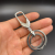 Linshi 302 Keychain Alloy Key Ring Simple Double Ring Small Buckle Cross-Border Southeast Asia Middle East Africa Hot Sale Products