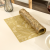 Cross-Border Combination Leaf Decorative Table Runner American Light Luxury Gilding Table Mat Restaurant Solid Color Hollow PVC Insulation Western-Style Placemat