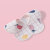 360 ° Waterproof Bib Baby Saliva Towel Baby Girl Waterproof Spit Bib Newborn Girl Pinny Flower Circumference