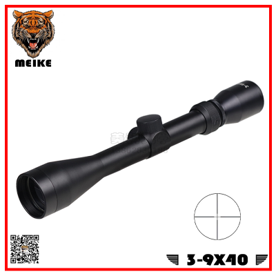 3-9X40 Rifle scope metal wire centerline HD blue film HD imaging high shock resistant bird finder scope
