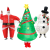 Cross-Border Adult Santa Claus Elk Performance Inflatable Clothing Christmas Festival Snowman Inflatable Clothing