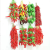 2022 New Artificial Flower Pendant New Year Goods Decoration 30 Styles Fruit Pendant Stall Market Supermarket Wholesale