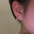 E-Commerce Popular Ornament Front and Rear Wear Small Fresh Pearl Flower Earrings 925 Silver Needle Korean Style Internet Celebrity Hot-Sale Earrings