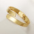 Gold Bracelet Female Wholesale Irregular Asymmetric European and American Small Glossy Fashion Personality Style Cross-Border Export Jewelry