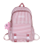 Autumn and Winter New Retro Plaid Student Schoolbag Simple Korean Style Backpack Casual Large Capacity Junior High School Backpack