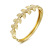 Leaf Bracelet Zinc Alloy imitation Exported to Europe America Niche Personality Simple High Sense Jewelry Ornament