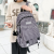 Autumn and Winter New Retro Plaid Student Schoolbag Simple Korean Style Backpack Casual Large Capacity Junior High School Backpack