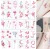 Tattoo Sticker Paper Sexy Tattoo Disposable Tattoo Sticker Waterproof Tattoo Sticker Fresh Flowers Customized as Required
