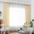 Customized Curtain Manufacturer European New Style Color Cotton Linen Pure Color Curtain Fabric Wholesale Living Room Bay Window Shading Cloth