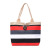 Factory Wholesale 2023 New Rainbow Bar Canvas Bag National Fashion Wooden Buckle Bag Contrast Color Shoulder Handbag