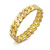 Hollow Bracelet  Fine Twist Connecting Shackle Simple Fashion Zinc Alloy Foreign Trade Source Hand Jewelry metal bangle