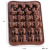 24-Grid Cartoon Rabbit Duck Bear Silicone Chocolate Candy Mold Ice Tray Cake Crystal Glue Mold