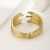 Irregular Bracelet Fashion High Sense Original Design Personality European and American Exaggerated Style Inlaid Brick Factory Direct Sales Hand Jewelry