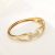 Hollow Bracelet Female Zinc Alloy European and American Personalized Fashion Simple and Light Luxury High Sense Factory Direct Sales Clothing Accessories