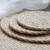 All Linen Straw Woven round Thickened Home Placemat Kitchen Unit Anti-Scald Thermal Pad Cup Plate Pot Ins Non-Slip
