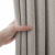 Customized Curtain Manufacturer European New Style Color Cotton Linen Pure Color Curtain Fabric Wholesale Living Room Bay Window Shading Cloth