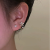 E-Commerce Popular Ornament Front and Rear Wear Small Fresh Pearl Flower Earrings 925 Silver Needle Korean Style Internet Celebrity Hot-Sale Earrings