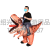 Amazon Halloween Party Inflatable Clothing Green Flying Dinosaur Red Spotted Dragon Inflatable Dinosaur-like Clothing Performance