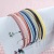 Korean Style Headdress Black Adult Headband Rubber Paint Plastic Headband Hairpin Factory Direct Cross-Border Supply
