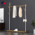 Light Luxury Coat Rack Floor Hanger Household Bedroom Hanger Vertical Bold Clothes Hanger