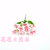 Artificial/Fake Flower Bonsai Vase Single 5 Forks Lily Daily Decoration Ornaments