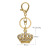 Factory Direct Sales New Arrival Fashion Rhinestone Crown Keychain Diamond Key Chain Creative Crafts Handbag Pendant