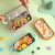 Internet Celebrity 304 Stainless Steel Children's Lunch Box Double Layer Fat Loss Meal Quantitative Lunch Box Kindergarten Student Lunch Box