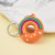 Rainbow Donut Pendant Simulation Food Cake Keychain Donut Keychain Hot Selling Small Gift Souvenir