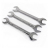 Double-Headed Open-End Wrench Small Wrench Fork Dead Head Wrench Tool Set Board