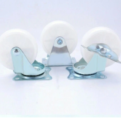 Factory Direct Sales Light Wheel White Pp Casters, Pulleys