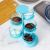 Rotating Condiment Dispenser Four-Layer Seasoning Box Multi-Layer Transparent Seasoning Rack Kitchen Vertical Crystal Seasoning Can