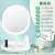 Luminous Makeup Mirror LED Light Smart Mirror Fill Light Mirror Cosmetic Mirror Portable Oval Mirror Gift Wholesale