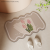 Diatom Mud Bathroom Absorbent Non-Slip Floor Mat Flower Pastoral Style Tulip Bathroom Carpet Quick-Drying Foot Rug