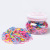 Korean Small Hair Accessories Children's Disposable Rubber Band Thick Color Rubber Band High Elastic Hair Bands Cute Bottled Hair Band