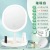 Luminous Makeup Mirror LED Light Smart Mirror Fill Light Mirror Cosmetic Mirror Portable Oval Mirror Gift Wholesale