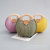 Straw Shell Handmade Women's Woven Bag round Clutch Candy Color Inner Pocket Buckle Design Women's Bag