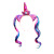 Cross-Border Amazon AliExpress Unicorn Headband Female Wig Children Cute Cartoon Pony Paoli Headdress Hairpin
