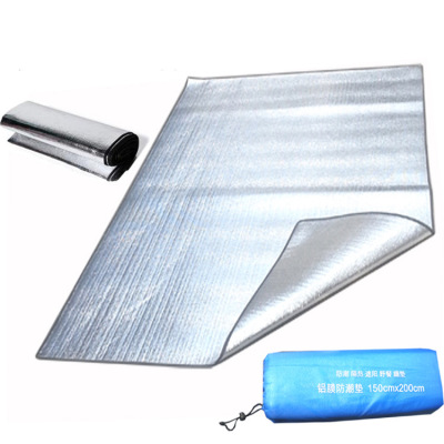 Moisture Proof Pad Factory Double-Sided Aluminium Film Tent Thickened Single Double Picnic Mat Outdoor Camping Cushion 