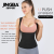JINGBA SUPPORT 0001 Fashionable Neoprene Sauna Vest Suit weight loss corset Sweat Vest for Women Sports Daily Life