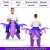 2022 New Halloween Purple Pterosaurus Riding Inflatable Clothing Cosplay Dinosaur Props Doll Clothing