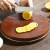 Iron Wooden Cutting Board Cutting Board Kitchen Household Chopping Board Whole Wood Log round Thickened Solid Wood Cutting Board in Stock Wholesale