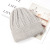 Rabbit Fur Knitted Hat 2022 New Winter Wool Hat Confinement Cap Soft and Glutinous Warm Hat Big Head Hat