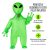 2022 Amazon Alien Inflatable Clothing Three-Finger Alien Straight Doll Role Play Inflatable Clothing Outfit