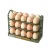 Household Egg Storage Box Kitchen Egg Holder Egg Holder Refrigerator Storage Box Storage Box Side Door Bounce Egg Grid Egg Rack