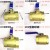 101 Type Double Internal Teeth Copper Ball Valve Screw Buckle Copper Valve Tap Water Switch 4 Points 6 Points 1 Inch 1.2 Inch 1.5 Inch 2 Inch